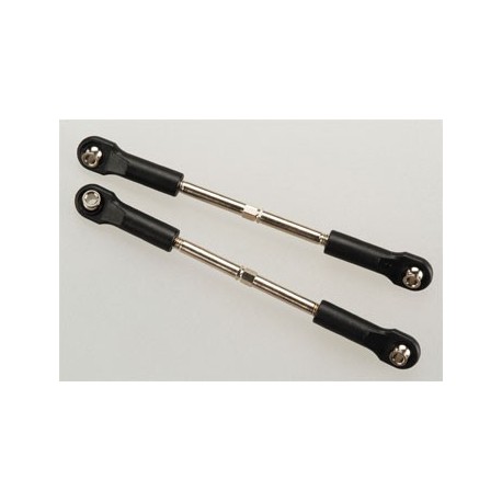 Turnbuckles, camber links 58mm(w/rod ends & hollow balls)(2)