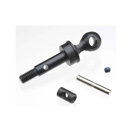 Stub axle, CV style (machined steel) cross pin drive pin