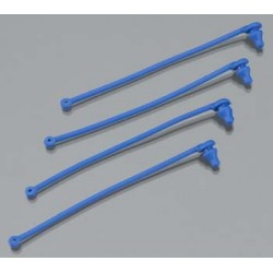 Body clip retainer, blue (4)