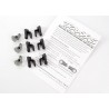 Servo horns, steering & throttle (for non-Traxxas servos