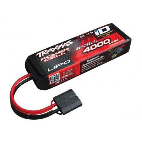  4000mAh 11.1v 3-Cell 25C LiPo Battery