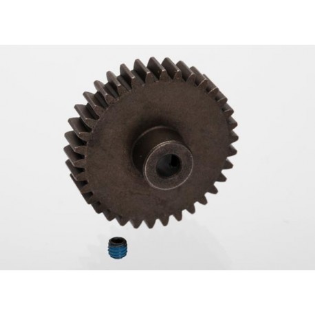 Gear, 34-T pinion (1.0 metric pitch) (fits 5mm shaft)