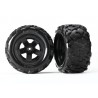 Tires wheels, assembled, glued (Teton 5-spoke wheels)(2)