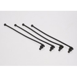 5750 BF4 Body clip retainer, black (4)