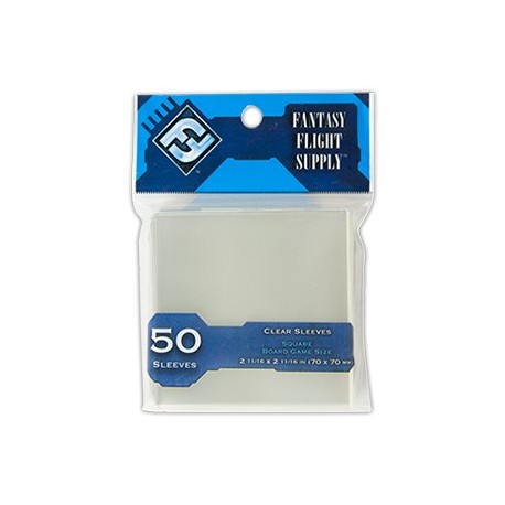 FFG Square Game Sleeves 70x70 Blue