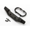 Bumper, rear bumper mount, rear 4x10mm BCS (2) 3x25mm BCS