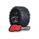 Tires & wheels, X-Maxx black wheels 8S