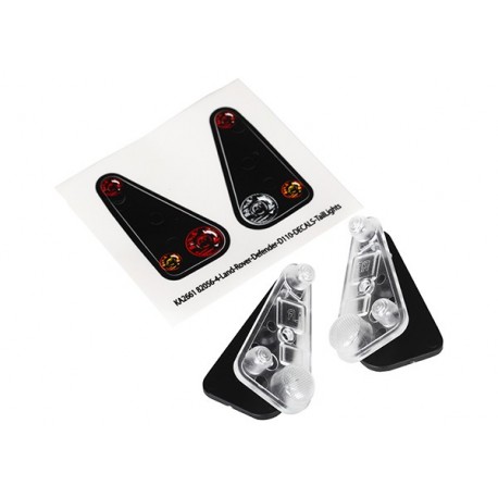 TRX4 Tail light housing (2)/ lens (2)/ decals