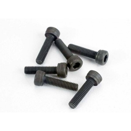 Head screws, 3x12mm cap-head machine (hex drive) (6)