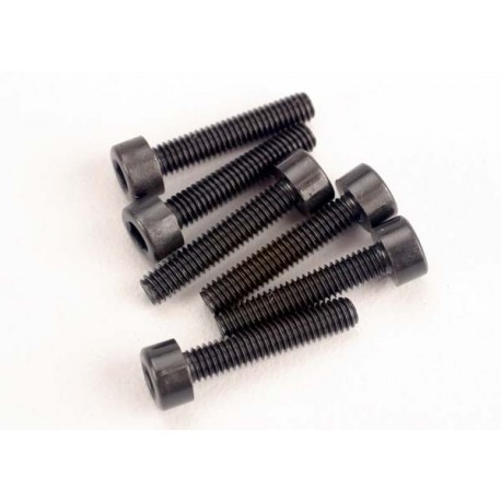 Head screws, 3x15mm cap-head machine (hex drive) (6)