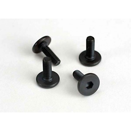 Screws, 3x10mm flat-head machine (hex drive) (4)