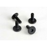 Screws, 3x10mm flat-head (hex drive) (4)