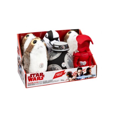 Star Wars: EPVIII Premium Medium Talking Plush Assortment