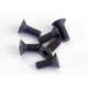 Screws, 3x8mm countersunk machine (6)