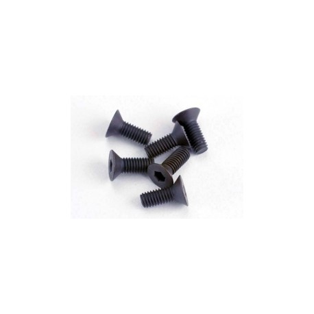 Screws, 3x8mm countersunk machine (6)