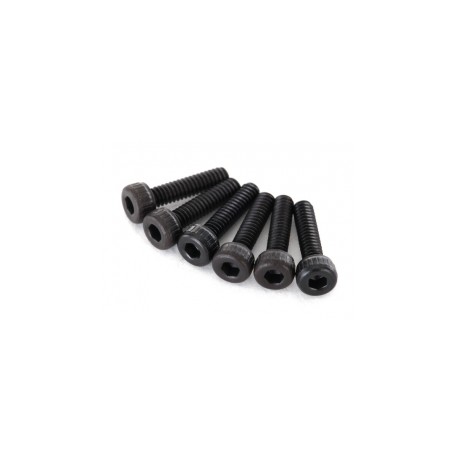 Screws, 2x8mm cap-head machine (hex drive) (6)