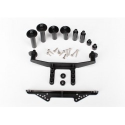 Body mount, front & rear
