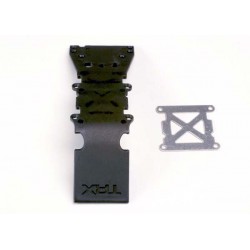 Skidplate, front plastic (black)