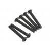 Screws, 3x23mm button-head (hex drive) (6)