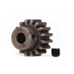 Gear, 16-T pinion (1.0 metric pitch) (fits 5mm shaft)