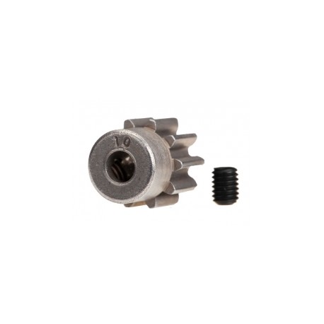 Gear, 10-T pinion (32-p) (steel)/ set screw