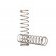 Springs, shock (natural finish) (GTS) (0.22 rate, yellow)
