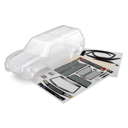 Body w/ camper, TRX-4 Sport (clear, trimmed, req painting)