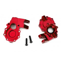 Portal housings, inner (front), 6061-T6 aluminum Red