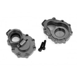 Portal housings, inner (rear), 6061-T6 aluminum (charcoal)