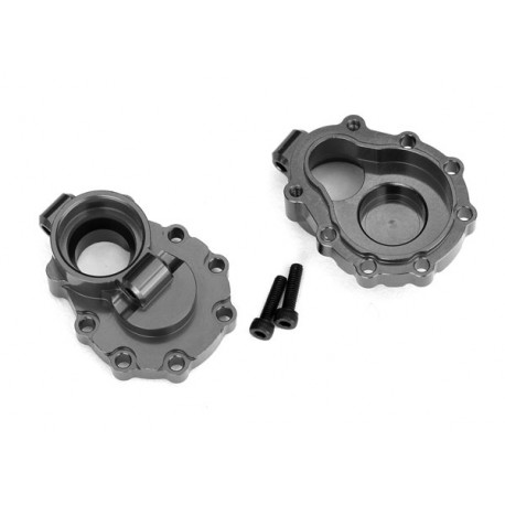 Portal housings, inner (rear), 6061-T6 aluminum (charcoal)