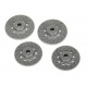 Wheel hubs, hex (disc brake rotors) (4)