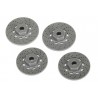 Wheel hubs, hex (disc brake rotors) (4)