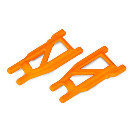 Suspension arms, orange, front/rear (left & right)