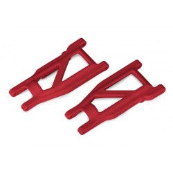 Suspension arms, red, front/rear (left & right)