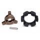 Cush drive key/ pin/ elastomer damper