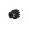 Gear, 12T pinion (32P), heavy duty (h.steel) set screw