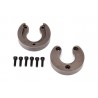 Weight, portal housing, brass (34 grams) (2) 2.5x8(6)