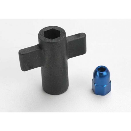 Antenna crimp nut, aluminum