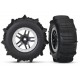Tires & wheels, SCT Split-Spoke satin chrome