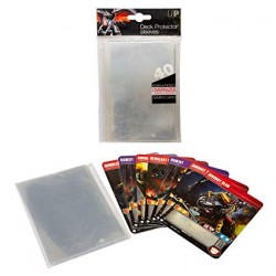 UP - Oversized Clear Top Loading Deck Protector Sleeves (40)