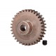 Gear, 34T pinion (0.8 metric pitch, compatible with 32P)