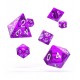 Oakie Doakie Dice RPG Set Translucent - Purple