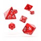 Oakie Doakie Dice RPG Set Translucent - Red