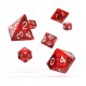 Oakie Doakie Dice RPG Set Speckled - Red