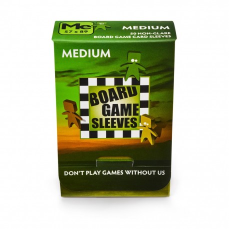 Medium Board Game Sleeves NonGlare 57x89 (50)