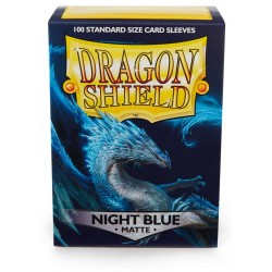 Dragon Shield Sleeves MATTE (100) Night Blue