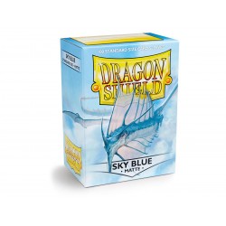 Dragon Shield Sleeves MATTE (100) Sky Blue