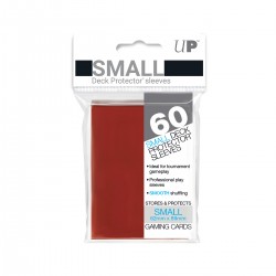 Ultra Pro Solid Sleeves SMALL Red