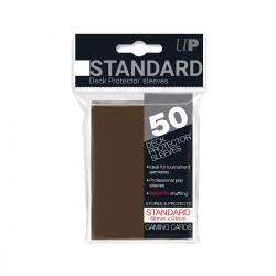 Ultra Pro Solid Sleeves Standard (50) Brown