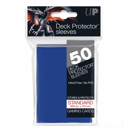 Ultra Pro Solid Sleeves Standard (50) Blue